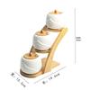 Ceramic Seasoning Jar Set with Rack