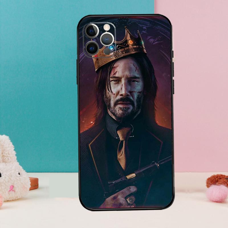 John Wick Phone Case For iPhone 18 11 12 13 14 15 16 Pro Max X XR XS Plus Silicone Bumper Back Cover