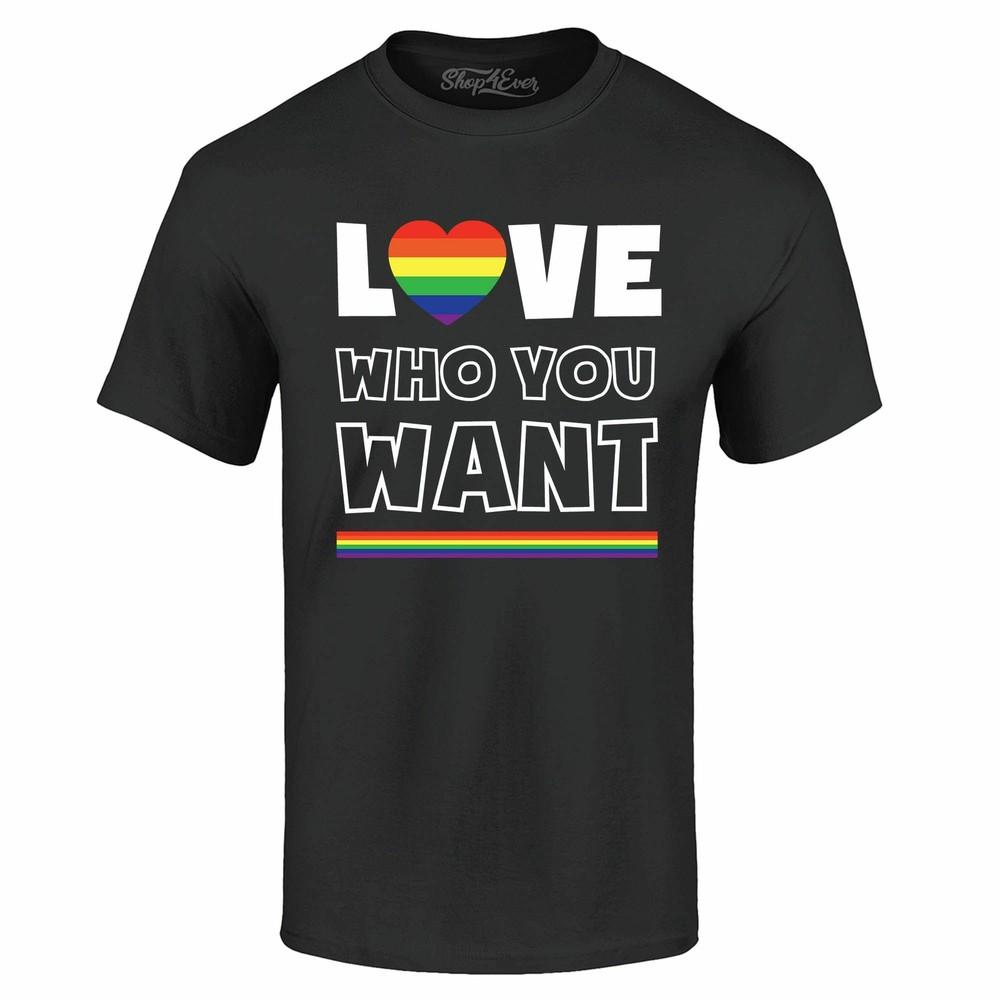 Love Who You Want T-shirt Pride Shirts