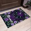 Custom Name Butterfly Printed Carpet,Rug for Office Chair Living Room Bedroom Kitchen Room Decor Gifts.