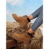 2025 New Women's Fashion Martin Boots Women's Height Increase Fashion Outdoor Home Yellow Boots