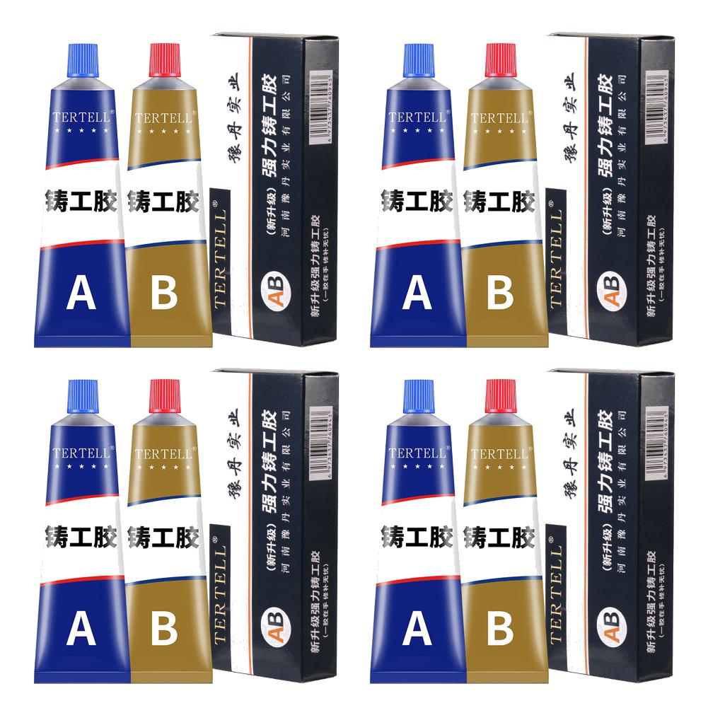 Strong Industrial Glue High Strength Magic AB Casting Glue Liquid Metal Repair Paste Cold Weld Metal Repair Bonding Sealant