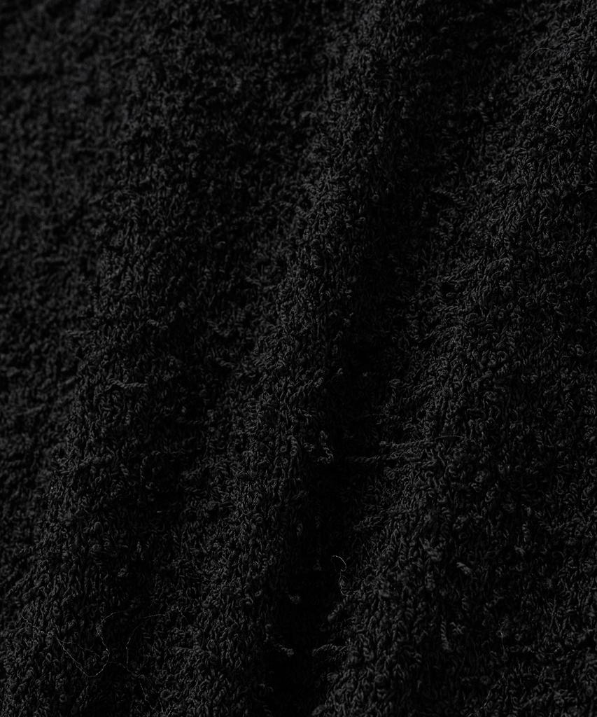 Noirer For Woman Feathery Open Cardigan (Black)
