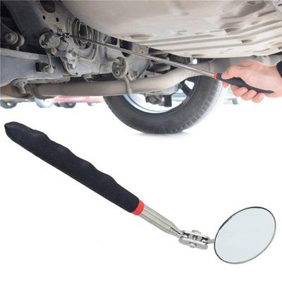 1PC Practical Auto Repair Tool Under Vehicle Inspection Mirror Sight Glass Universal Telescopic Round Sight Glass