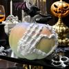 Halloween Gothic Party & Home Decor, Colorful Dopamine - Inspired Pumpkin and Heart - Making Skull Ornaments