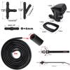 Front Windshield Wiper Washer Spray Jet Nozzle For Jeep Grand Cherokee WK2 2011-2019 Liberty KK Commander Dodge Nitro Durango