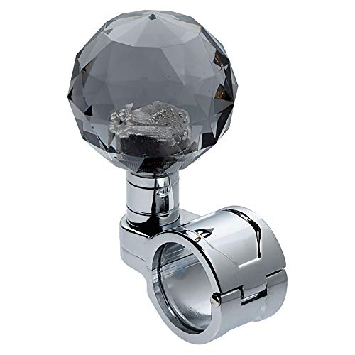 JET INOUE Handle Spinner, Round, Smoke, 506223, with Bearings, Fits Handle Sizes 26-32mm, Includes Hex Wrench and Two Rubber Gaskets