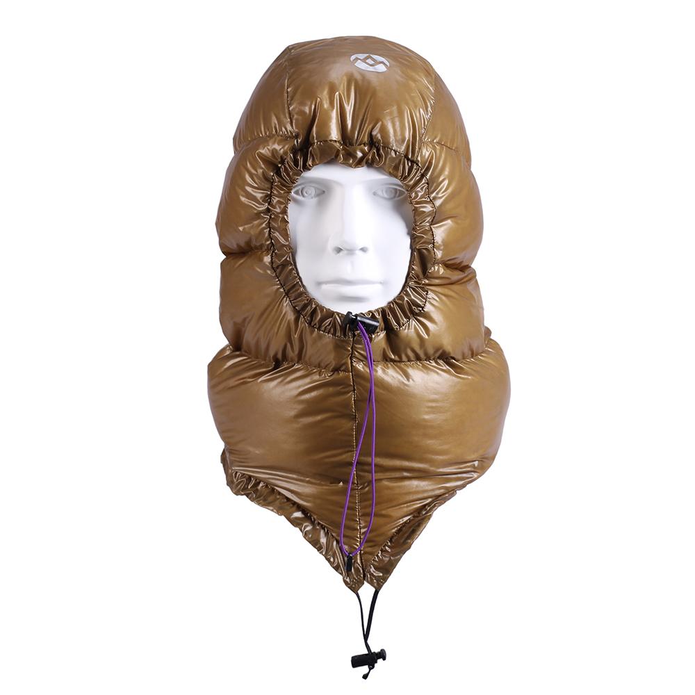 

Windproof Winter Down Hat Warm Trooper Hunting Trapper Cap For Sleeping Bag Compression Stuff Sack Storage Outdoor Soft Bag жовтий
