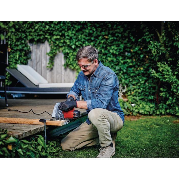 Einhell Scie circulaire 190mm TC-CS 1410 (1410 W, 190 x 30 mm, max. 67 mm, couteau diviseur, blocage de la broche)