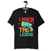 Laser Tag Legend T Shirt Kids Womens Long Sleeve SweaT Toddler Vintage Washed Casual Graphic Stretched Comfortable Versatile