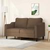 VidaXL 2-Seater Sofa, Loveseat with Armrests, Seat with Padded Backrest, Living Room Furniture, Modern, 359362