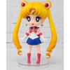 10CM Sailor Mini Moon Tsukino Usagi Sailor Moon Figure Anime Suit Desktop Golf Model Toy Gift Collection Ornaments Artwork PVC