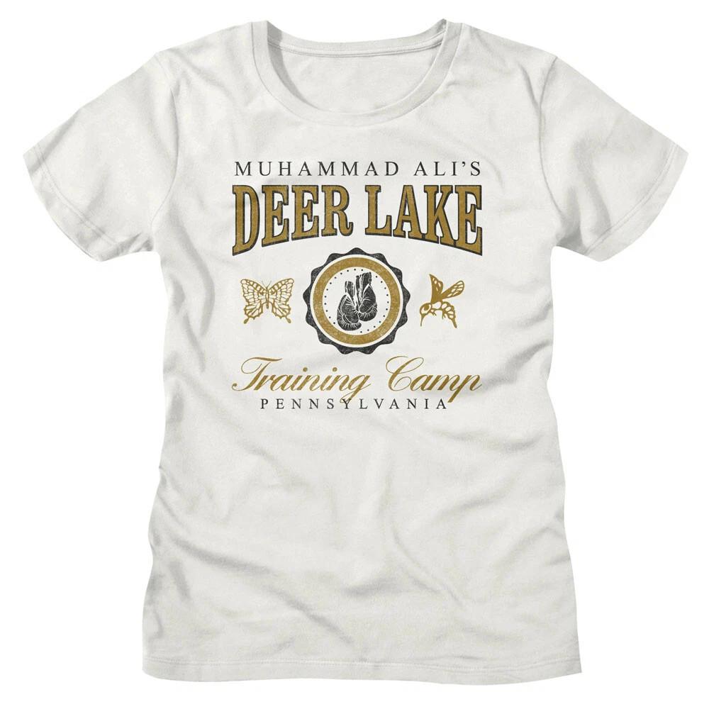 Muhammad Ali Deer Lake Pennsylvania Boxing Training Camp Women s T Shirt L