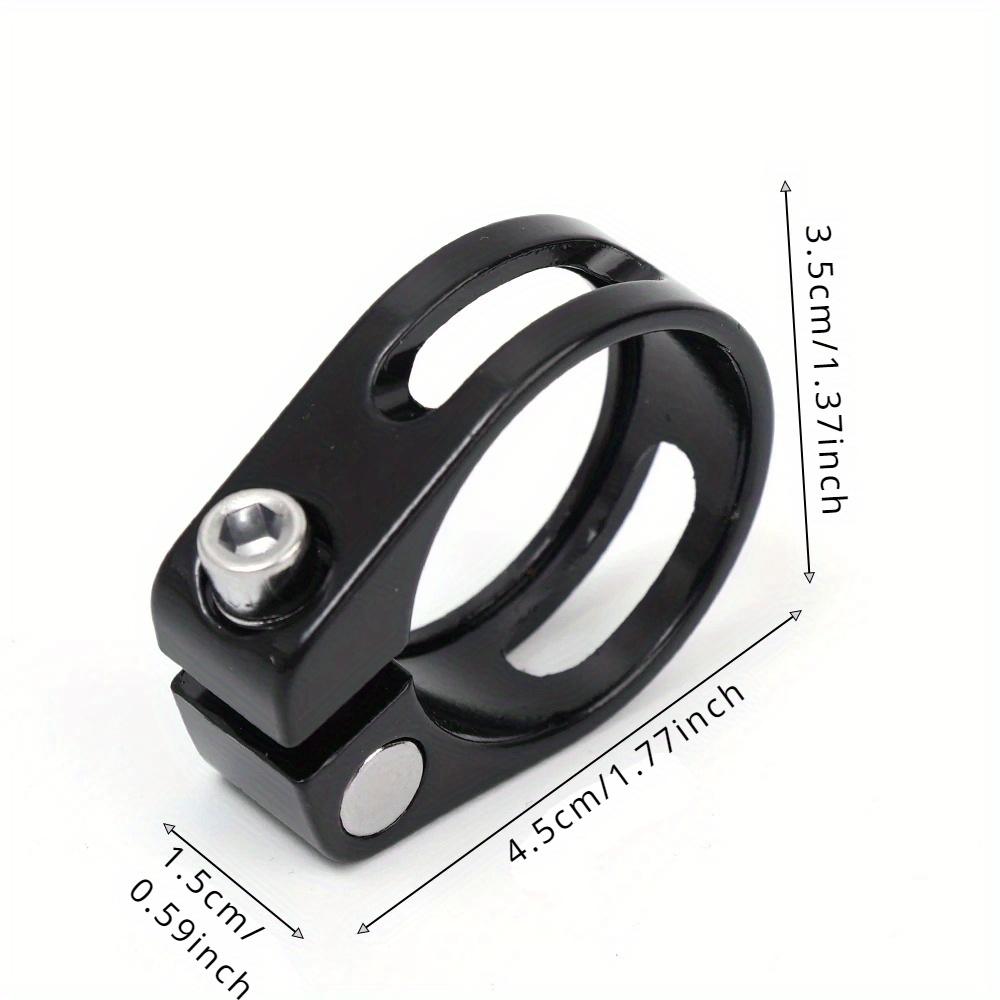 1 Stück Fahrrad-Sattelstützklemme 31,8/mm12,5mm Sitzrohrklemme MTB Fahrrad Sitzrohrklemme Fahrradteile Fahrradsattel Sattelklemme