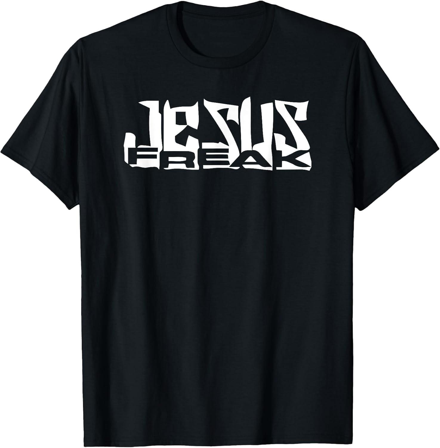 NEW LIMITED! Jesus freak Christmas Christian Tee - MADE IN USA XXXXL