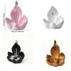 Resin Lotus Tabletop Incense Base Zen Chinese Style Lotus Incense Stick Incense Stick Burner  Spa