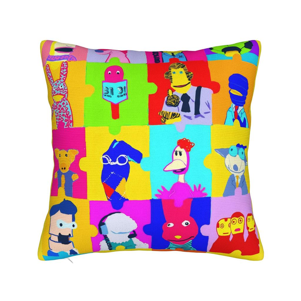 Dekorative Kissenbezüge 31 Minutos Comedy Merch Sitzkissen Kissenbezug Quadratisch Mehrere Größen