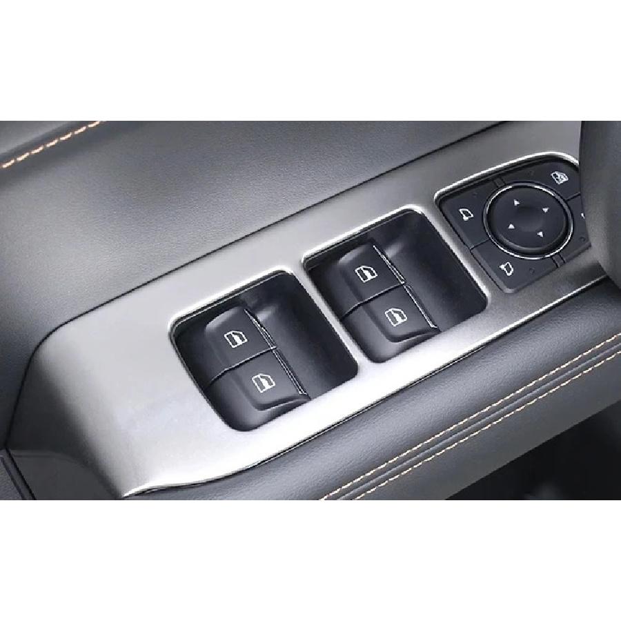 For Haval Dargo    Inner Door Armrest Window Buttons Cover Trims Glass Switch Frame Panel Sticker Car Accessories