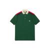 Gucci Cotton Polo With Interlocking G 'Black' Men's 737656-XJF4V-1043