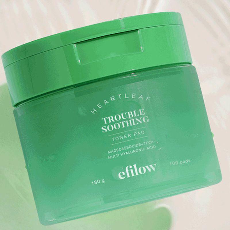 Eoseongcho Hyaluronic Acid Trouble Soothing Skin Toner Pads 100 Sheets