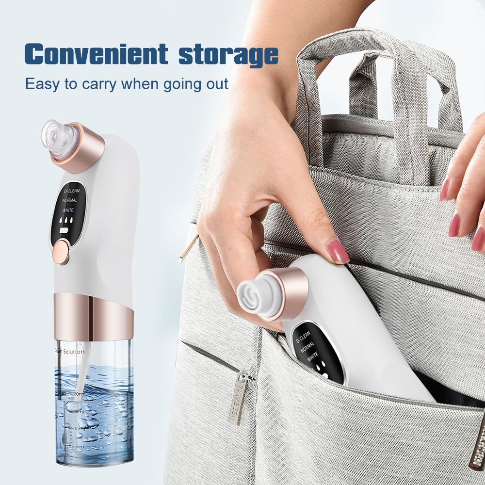 Blackhead Pore Acne Vacuum Cleaner Electric Micro Bubble Cleanser USB Charging Oxygen Injection Beauty Instrument Skin Care Tool