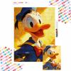 Donald Duck Diamond Painting Mosaic Painting Art Kit Handmade DIY Home Decor