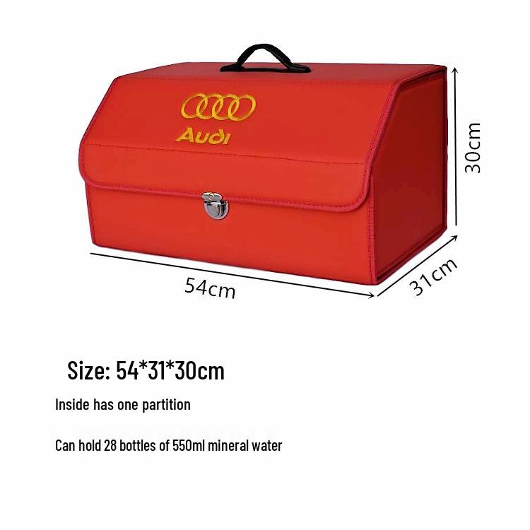 Multifunctional Car Trunk Organizer with Logo