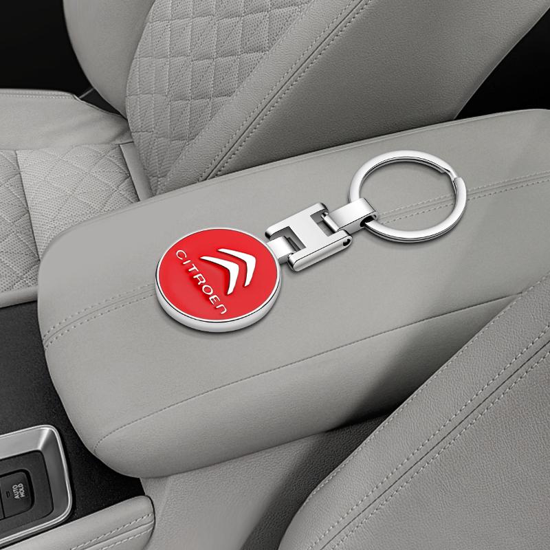 GESW6 High-quality Car Stainless Keyring Keychain Accessories For Citroen Celysee C4 C3 C5 C1 C2 C6 Picasso Cactus Berlingo Aircross