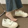 Platform Casual Pumps Women's  Spring/Summer New Velcro White Shoes Fashion Sports Easy to Match Fashionable Ladies Shoes