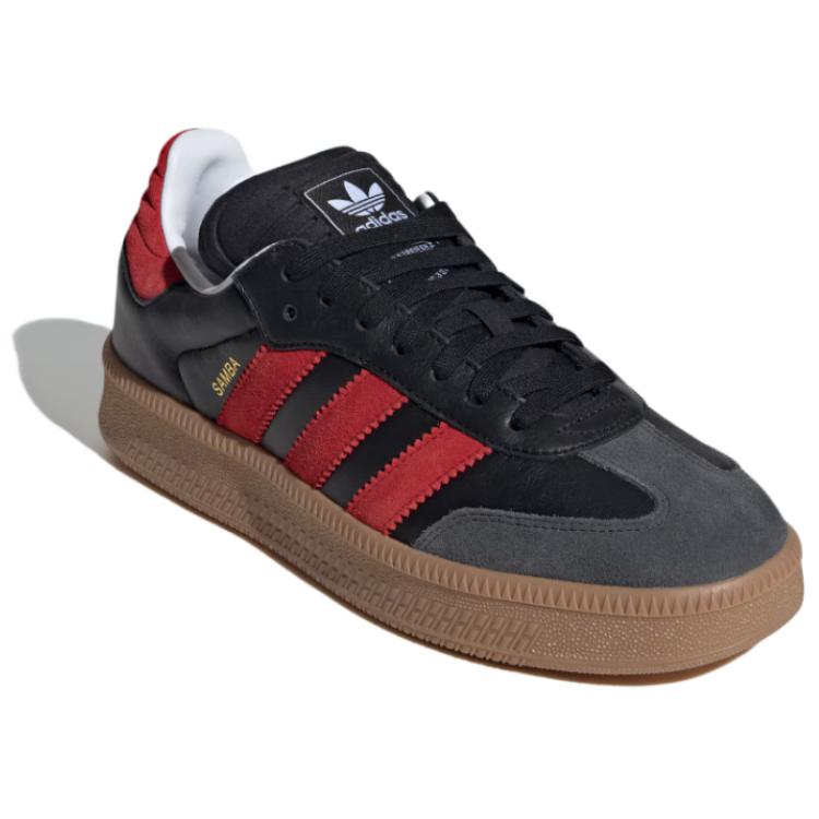 adidas Samba XLG Black Better Scarlet Gum Unisex Sneakers Core-Black Carbon IE9178