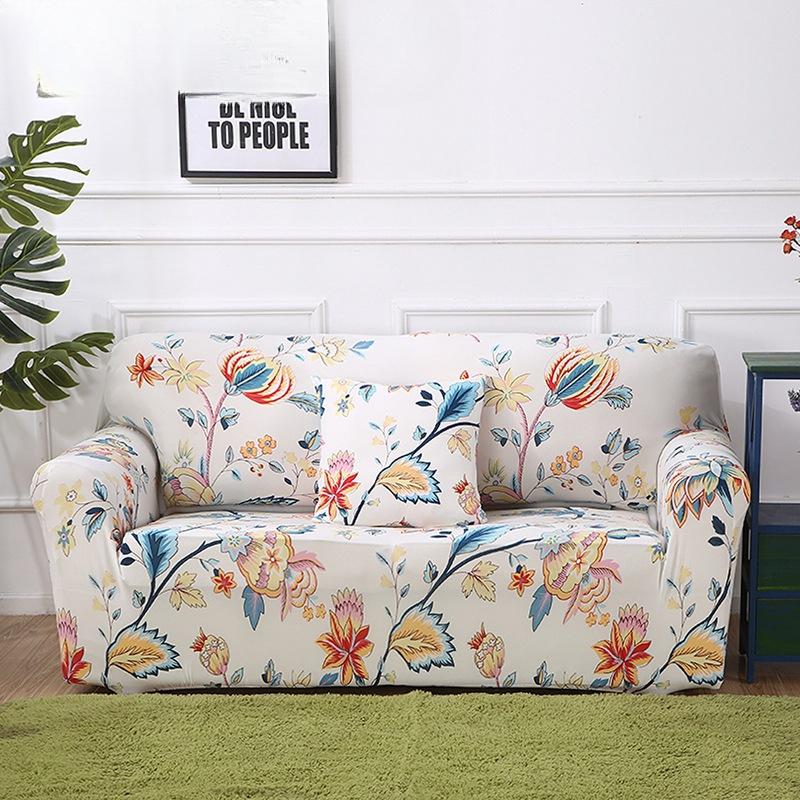 New Elastic Sofa Cover Single, Double, and Three Sofa Covers, Full Cover Sofa Napkins, Full Cover Fabric Combination, Four Seasons Dust Cover