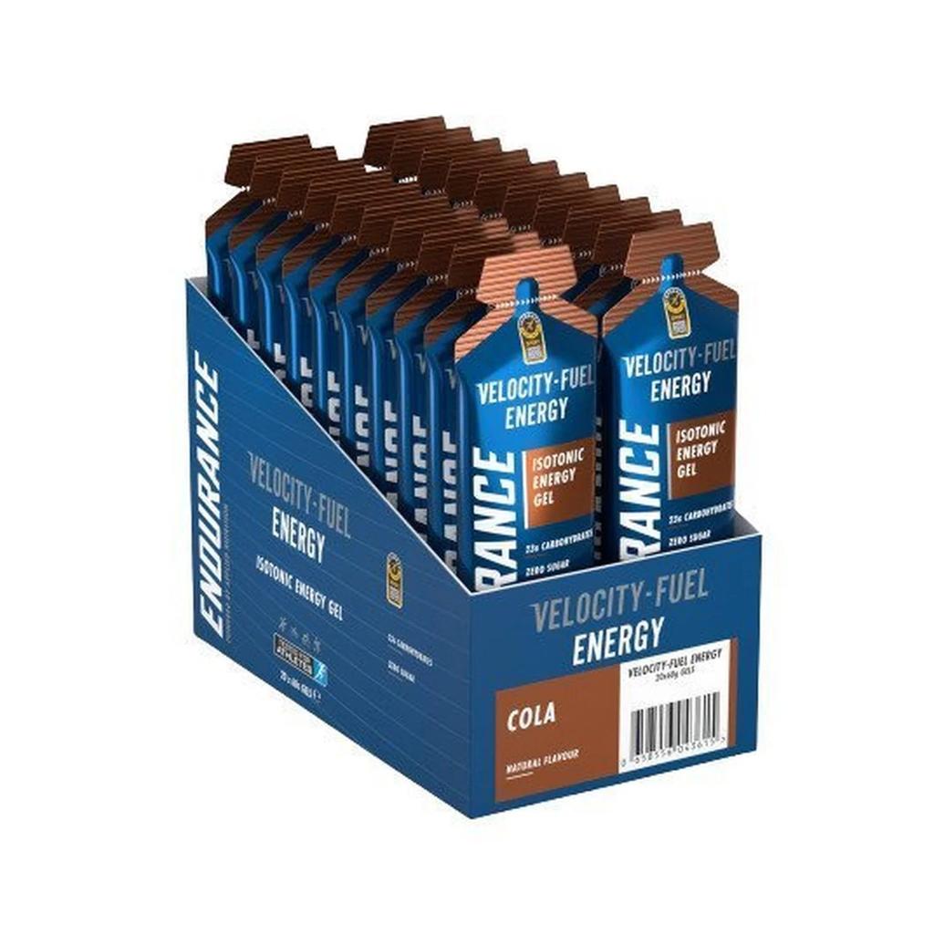 Endurance Energy Isotonic Energy Gel, Cola - 20 x 60g