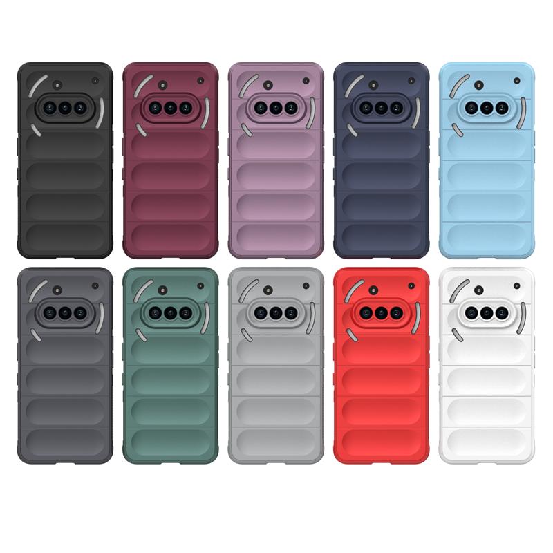 Shockproof Phone Case For Nothing Phone 3a Case Anti-Slip Silicone Back Cover For Nothing Phone 3a Case For Nothing Phone 3a Pro