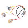 Bass Potentiometer Wiring Harness 500K Tone Volume Controller Instrument Accessory