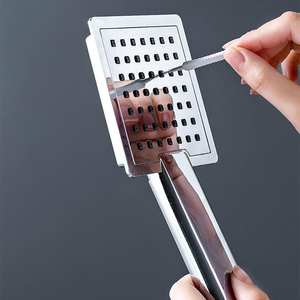 Multifunctional Shower Cleaning Mobile Phone Charging Port Cleaning Brush 65mm Dust Shower Hole Cleaning Mini Brush Bendable Mini Soft Round Brushes