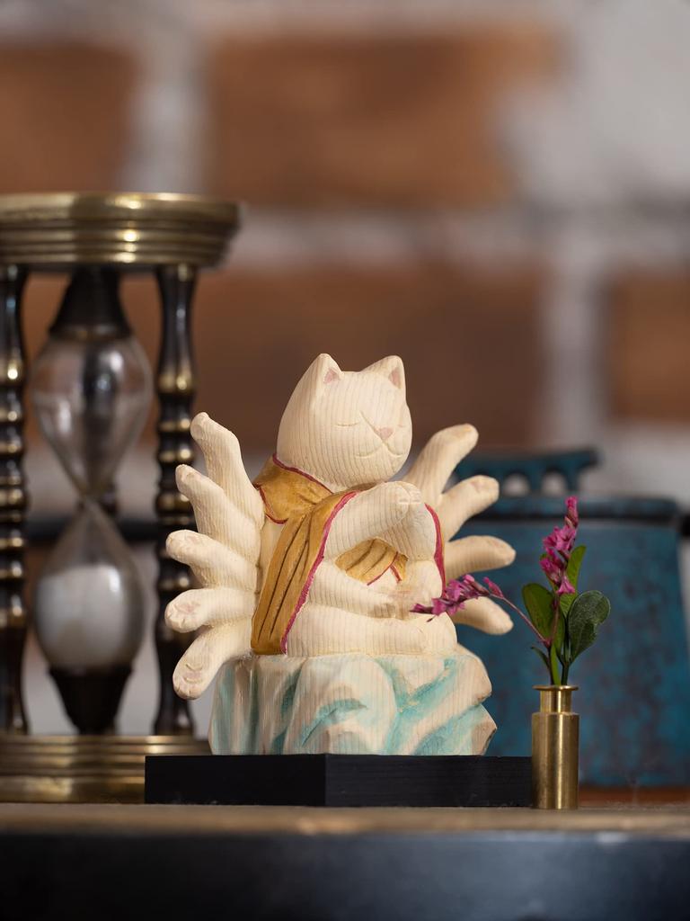 Cat Buddha Kannon deity of the Year of the Prototype supervised by Butsuya Sakai Guardian deity of the Zodiac Figurine Thousand-Armed (Guardian Rat) -