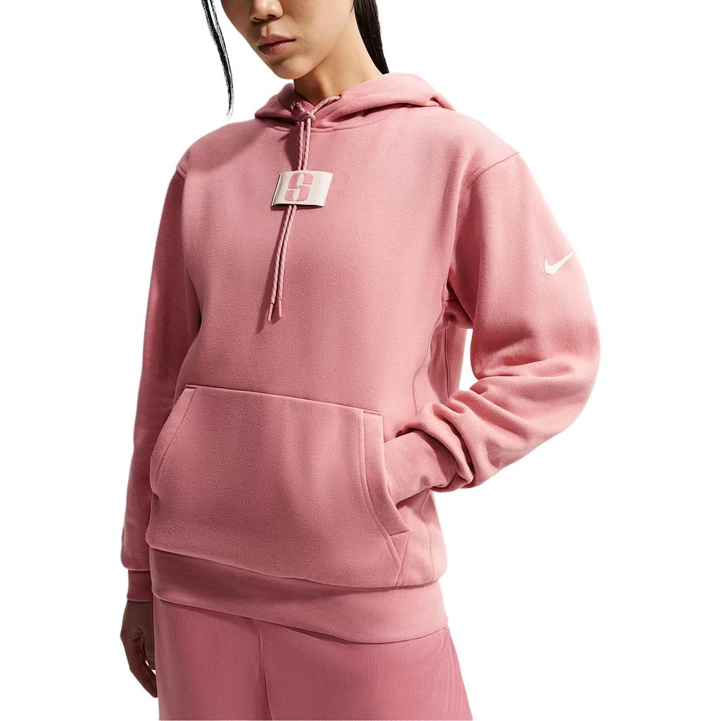 Nike Loose Fleece Pullover Hoodie Long Sleeve Sweatshirt Women Sweatshirt FJ4450-618