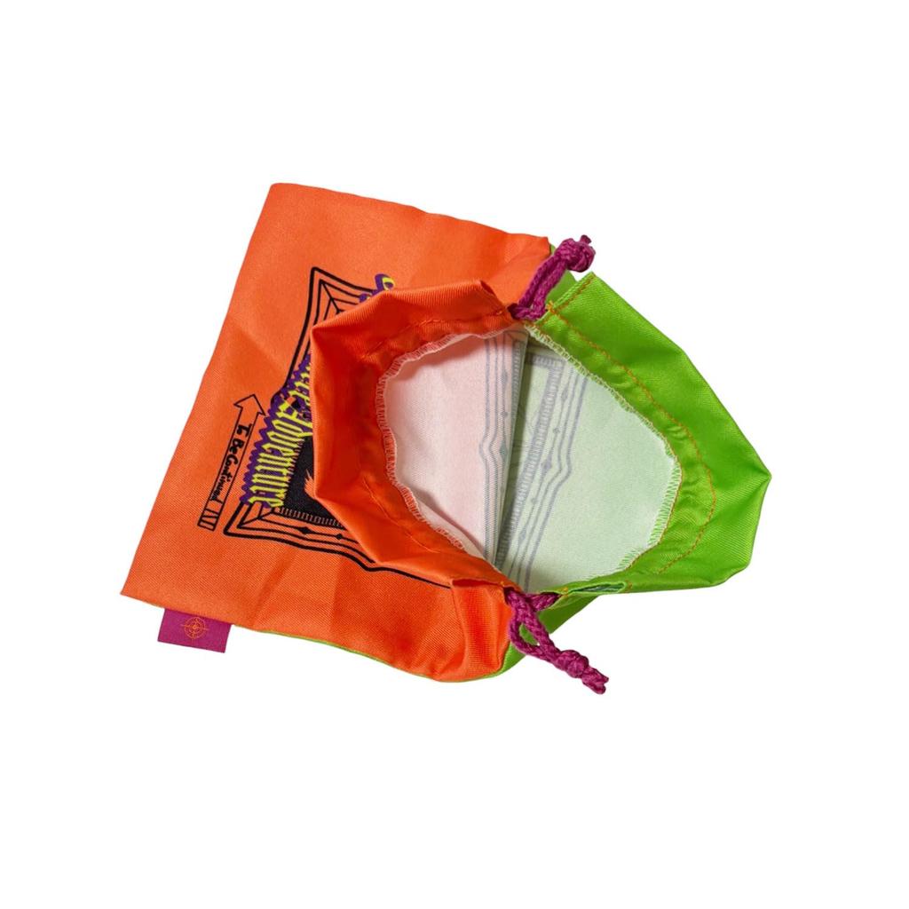 Small Planet Bizarre Golden Wind Travel Drawstring Bag Narancia Fugo JoJo's Adventure &