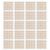 20 Sheets Painless Ingrown Toenail Corrector Patches Professional Pedicure Toenail Corrector Tools for All Nail Sizes