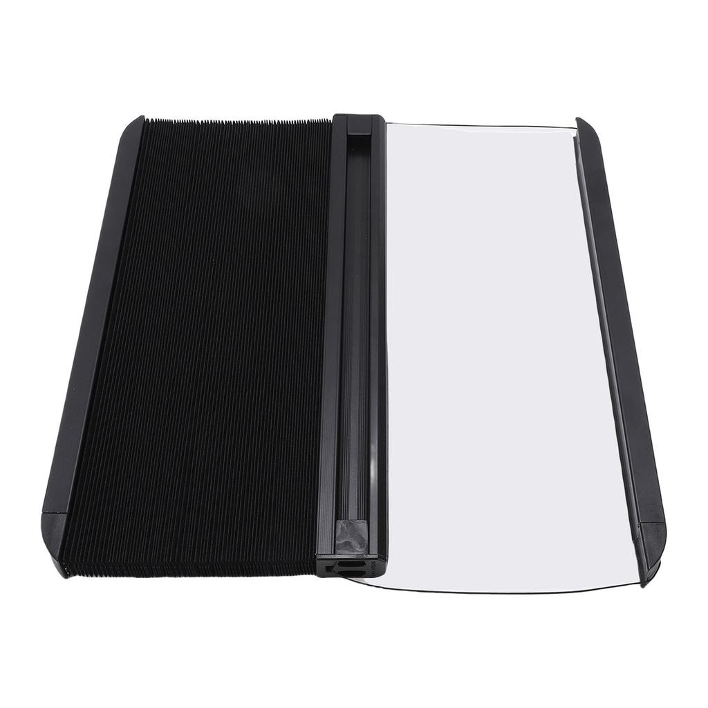 RV Door Window Shade Semi Open Design 12x21in RV Blackout Door Window Shade for Travel Trailer