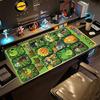 Plants Vs. Zombies Customize Text Mouse Pad Gaming Laptop Mouse Pad Computer Desk Keyboard Mat Non-Slip Rubber Bottom Office Desk Accessory