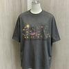 Ummer Cartoon Goose Print T Shirt Oversized Loose Short Sleeve Tees Casual Soft Cotton Basic Tops