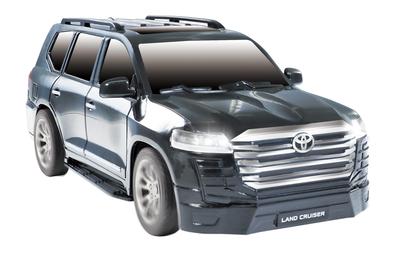 FULTAC Toyota Land Cruiser 300 Radio Control TOYOTA Land Cruiser Licencjonowany W7 x H17 x Czarny 4029 Ok.. Średnica 16,5 cm