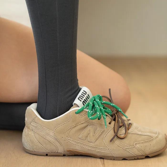 [hiig] No.038 Charcoal Silket Knee-socks