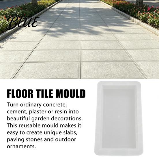 DIY Garden Walkway Professional Decor Stone Reusable Mold Maker Stepping Concrete Paver Molds Cement Path Mould for Backyard Patio
