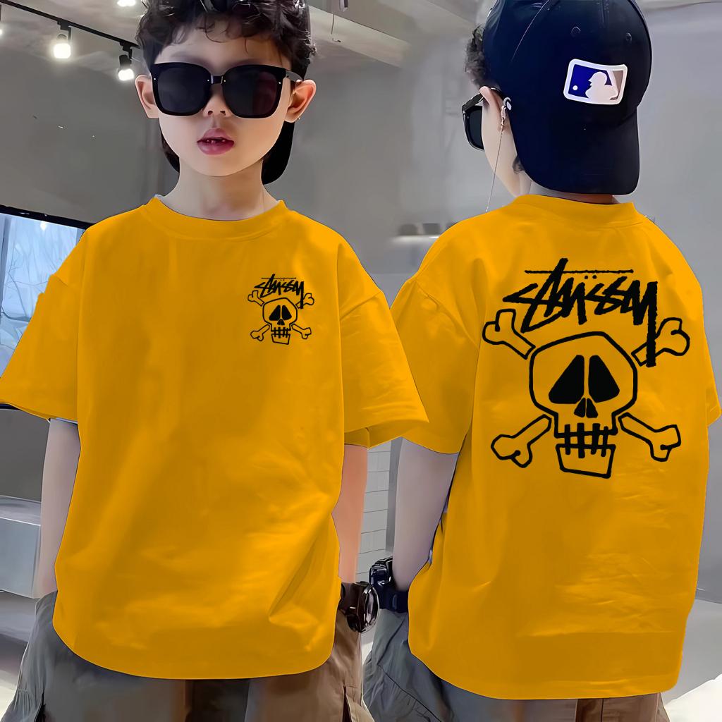 Boys' and Children's Cool T-shirt Baju Budak Lelaki Full Super Fashion T-shirt