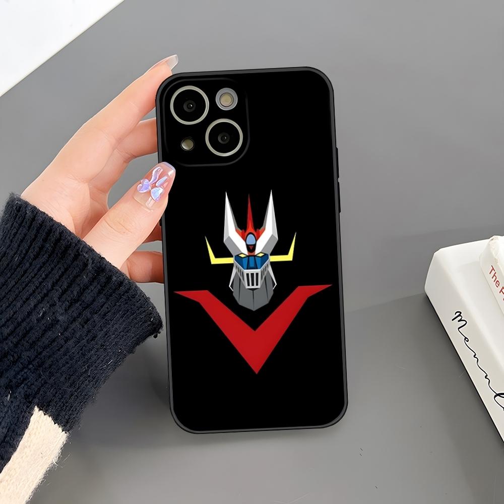 UFO Robot Goldorak Phone Case For Iphone 16 Plus 15 14 Pro Max 13 Mini 11 12 Xr X Xs 6 7 8 SE Plus Back Cover