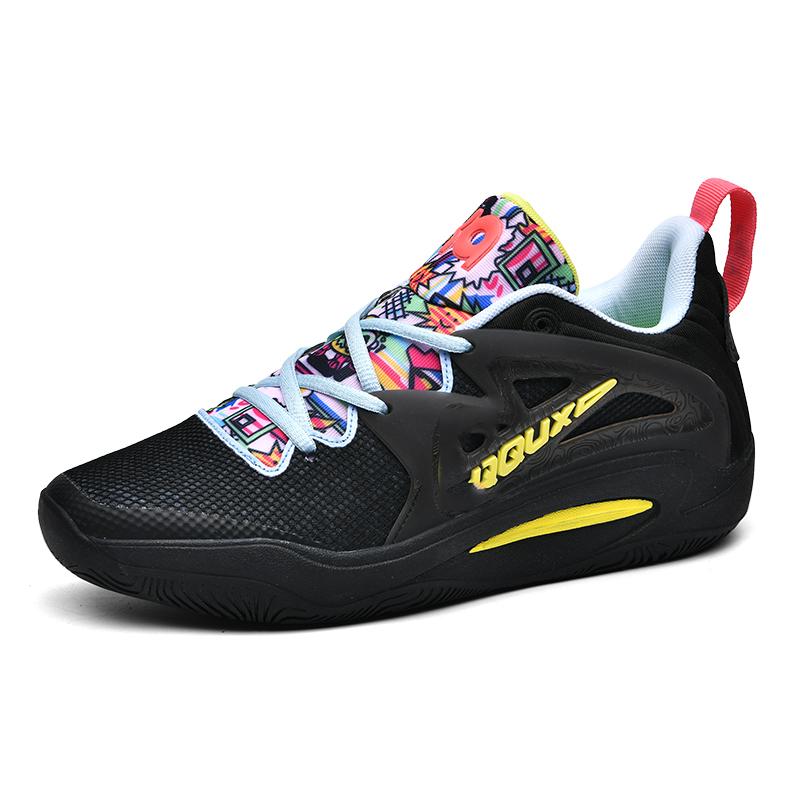 

Мужские высококачественные дышащие баскетбольные кроссовки для армейской одежды с амортизацией, нескользящие, женские спортивные кроссовки большого размера 39 чёрный