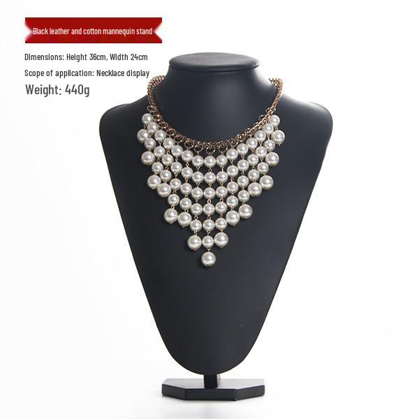 Pendant Necklace Display Stand Mannequin Jewelry Holder
