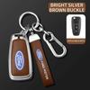 Car Flip Key Case Cover Fob Shell For Ford Ranger C-Max S-Max Focus Galaxy Mondeo Transit Tourneo Custom Auto Remote Accessories